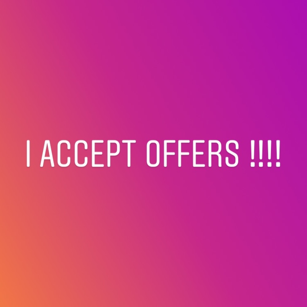 Offers send me some !